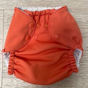 NWOT Size 1 Esembly Cloth Diaper Cover Persimmon